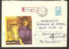 ROMANIA Cover Registered 704 / 69  INDUSTRIE TEXTILE. TRICOTAGE MELANA DE FEMME - Textile