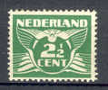 Netherlands 1934 Mi. 175E  2½ C Fliegende Taube Wz. 2 Gez. 13½ X 12 3/4   €7,- MH - Unused Stamps