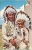 CHIEF AND PAPOOSE - Native Americans
