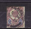 G B 5p Violet Brun Bleu 1902-10 N°113 - Usati