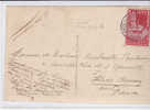 Belg.1930-40.L&Doc.1935.N°387 Obl.festonnée VIEUX-BXL/EXPOSITION 18.6.35 S/CP V.la FRANCE - Lettres & Documents