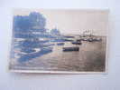 Blumenthal -Unterweser -Hafen Mit Bootshaus - Houseboat --FOTO-AK-Germany  -cca 1920-30's - VF D54378 - Chiatte, Barconi