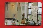 Japan Japon Japanese Telefonkarte Phonecard - Religion Christianisme - Culture