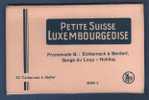 CARNET COMPLET 10 CARTES VUES PETITE SUISSE LUXEMBOURGEOISE - E.A. SCHAACK LUXEMBOURG - ECHTERNACH BERDORF HOHLLAY ... - Berdorf