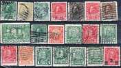 CANADA - 20 Timbres Oblitérés - Used Stamps