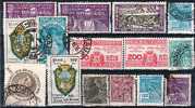 BRESIL - 15 Timbres - Used Stamps