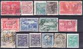 BRESIL - 15 Timbres - Used Stamps