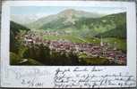 Davos-Platz, Gruß Aus,1911,Gesamtansicht,Panorama - Davos