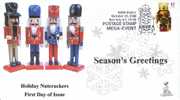 Holiday Nutcrackers First Day Cover, From Toad Hall Covers! - 2001-2010
