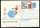 RUSSIA / RUSSIE - 1980 - Ol.Som.G´s - M´80 - Athletiqus - Lancment De Marteau - P.St.+ St. 2 Spec.cachets - Lettres & Documents