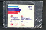 Canada Unitrade # J28ii MNH VF Original Postally Sealed Package Of 25 LR Corner Blocks................dr2 - Strafport