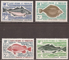 SAINT-PIERRE And MIQUELON..1972..Michel # 478-481...MLH...MiCV - 35 Euro. - Ungebraucht