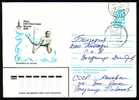 RUSSIA / RUSSIE - 1980 - Gimnastique - Ol.Som.G´s Moscow´80 - P.St. *Anneaux* Spec.canc.,travel - Lettres & Documents