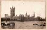 LONDON HOUSES Of PARLIAMENT Postée 25.05.1933 à TOUVEILLE Laval ¤ LESCO SERIES ¤ ANGLETERRE ENGLAND INGLATERRA ¤2582AA - Houses Of Parliament