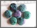 1 Perle Palet Rond Plat En Rubis Sur Zoisite Env. 12mm - Pearls