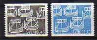SUEDE         Neuf **       Y. Et T.  N° 611 Et 612          Cote: 1,50 Euros - Unused Stamps