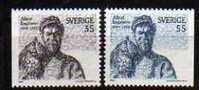 SUEDE         Neuf **       Y. Et T.  N° 617a Et 618a En Paire         Cote: 1,00 Euros - Unused Stamps