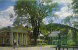 CPM De Woodstock (Vermont)   Savings Bank And Stone Houses By The Green - Andere & Zonder Classificatie