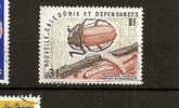 Timbre Oblitéré De Nouvelle Calédonie, N° 407, Insecte, Agrianome Fairmairei - Used Stamps