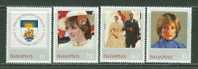 Bahamas    "Princess Diana"    Set    SC# 510-13  MNH** SCV$6.60 - Bahamas (1973-...)