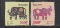 2008 VIETNAM YEAR OF THE OX 2V - Chinese New Year