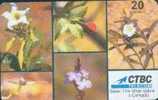 # BRASIL 9811A4 CBTC - As Flores 20  11.98 -fleurs,flore,flowers- Tres Bon Etat - Brasil