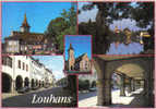 Carte Postale 71. Louans Trés Beau Plan - Louhans