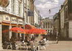 Hazebrouck Rue Piétonne Et Café Aux Trois Roses,ed Combier - Hazebrouck