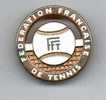 PINS PIN´S BADGE TENNIS FFT BALLARD FEDERATION FRANCAISE DE TENNIS - Tenis