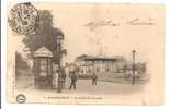 47 -   MARMANDE  -  Avenue De La Gare  -  Animée  Kiosque à Musique - Kiosque à Journaux - Pub Maggi - Marmande