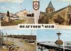 BEAUVOIR SUR MER....PLACE ST PHILIBERT..L'EGLISE..PORT DE L'EPOIDS..PASSAGE DU GOIS - Beauvoir Sur Mer