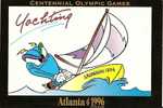 A-CARTOLINA ATLANTA 1996 YACHTING - Zeilen