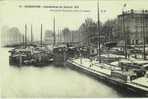 D94 - N°13 -   CHARENTON  -  Inondation De Janvier 1910  -  Péniches Bloquées Dans Le Canal - Charenton Le Pont