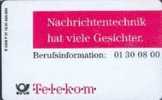 # GERMANY P21_91 Nachrichtentech 12 Ods 10.91  Tres Bon Etat - P & PD-Series : Guichet - D. Telekom