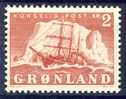 #Greenland 1950. Ship: Gustav Holm. Michel 36. MNH(**) - Nuevos