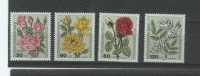 BERLIN Yvert 641 / 644 Série Complète Neuve ** MNH Luxe Fleurs Roses - Rosen