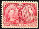 Canada Scott # 53 Used VF With Flag Cancel - Oblitérés