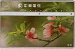 # TAIWAN 8052 Flowers 100 Landis&gyr  -flowers,fleurs-  Tres Bon Etat - Taiwan (Formosa)