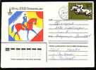 RUSSIA / RUSSIE - 1980 - Ol.G´s Moscow - Sport Hippique - Spec.cov. Voyage - Lettres & Documents