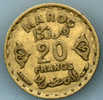 20F Maroc 1952 (1371) Ttb - Marruecos