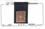 27447)francobollo Antichi Stati  Toscana - 10 Centes - II° Scelta, Governo Provvisorio  - Usato - Cat. N°19 - Toskana