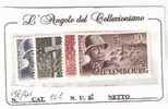 27520)serie Francobolli Militari Di 4 Valori - Nuovi E Linguellati - Cat. N° 398-401 - Unused Stamps