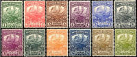 Newfoundland #115-26 Mint Hinged Trail Of The Caribou Issue From 1919 - 1908-1947