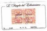 27562)serie Pacchi Postali Spr Eritrea Di 2x60c - Usati - Eritrea