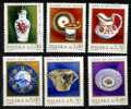 Polen, Poland 1981, Michel # 2739-44 **, China, Porzellan, Porselein - Unused Stamps