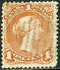 Canada #22 Used 1c Victoria Of 1868 - Oblitérés