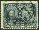 Canada #58 Used 15c Jubilee Issue Of 1897 - Gebruikt