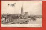 SABLE SUR SARTHE - L' Aviateur Allard Sur Biplan Caudron - Sable Sur Sarthe