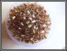 1g Miyuki Delica DBL901 Honey Beige Lined Crystal 8/0 - Perle