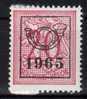 PO  762     **   Cob 8 - Typos 1951-80 (Chiffre Sur Lion)